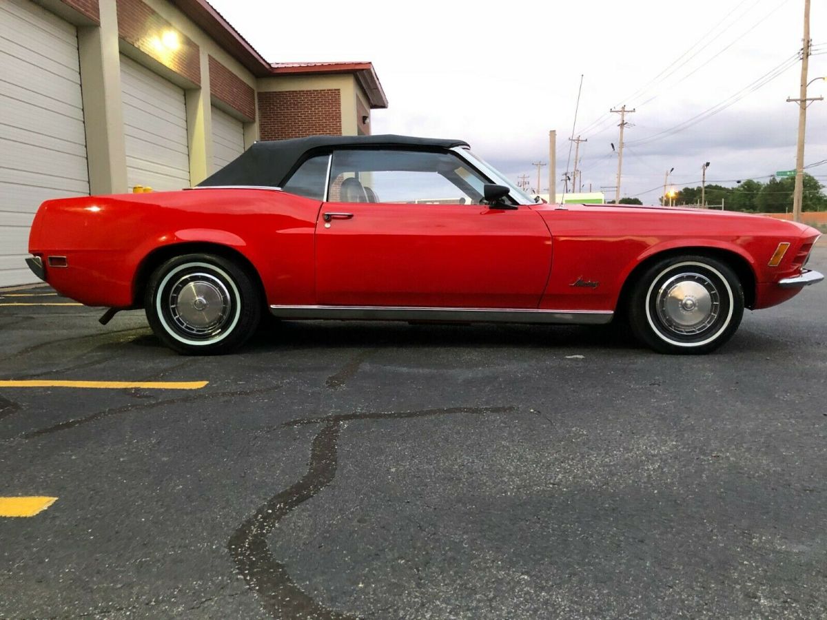 1970 ford mustang convertible restored to original