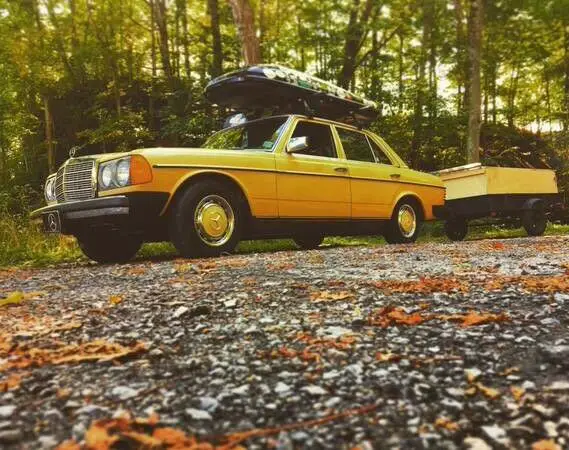 1977 mercedes 300d w123 florida car