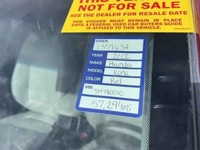 2022 hyundai kona limited