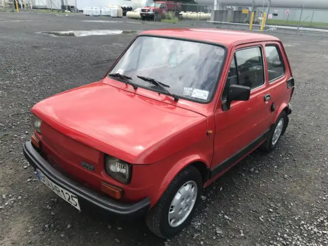 1988 fiat 126p - polski fiat, kispolski, maluch