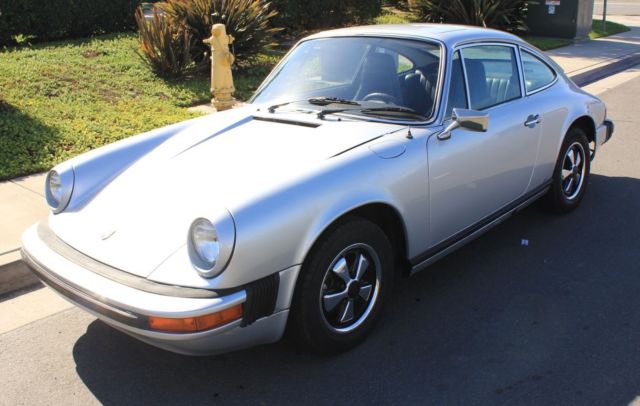 1976 porsche 912 e silver sunroof coupe 5 speed 1 out of 500 made nice!