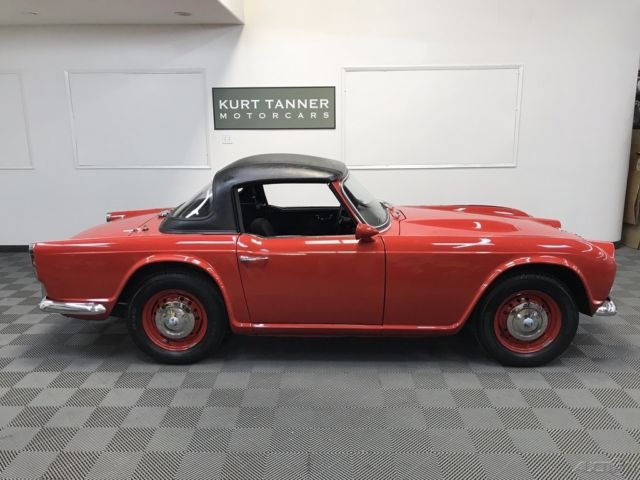 1967 triumph tr4a. older restoration. attractive car with great mechanicals