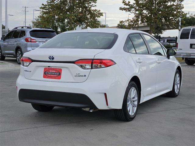 2024 toyota corolla hybrid le