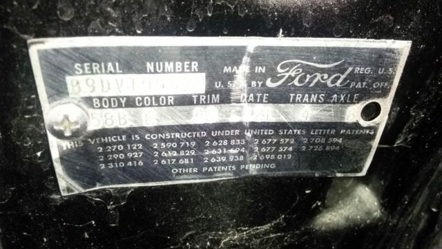1959 ford fairlane 500 rare 4 door classic car