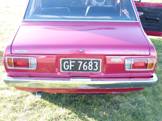 datsun 1200 sss sunny