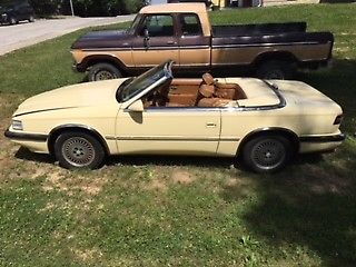 1989 chrysler tc maserati convertible, only 58,000 miles!!! # 886 made in 1989!!