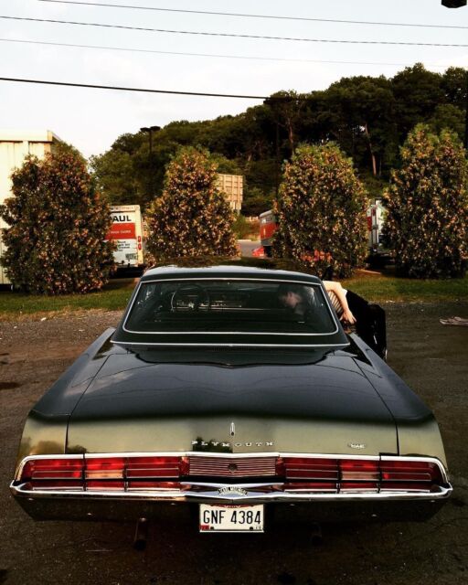 1967 plymouth fury vip hardtop 383 commando h-code 17k miles factory original