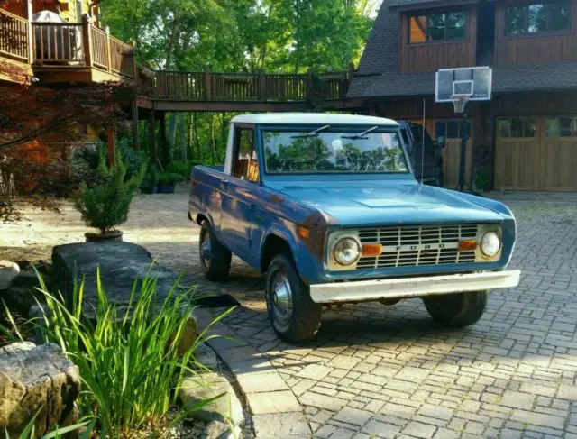 1969 ford bronco u14 half cab