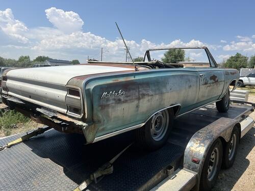 1964 super sport chevelle convertible all new floor 1 piece and trunk only rust is