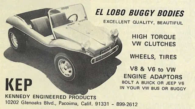 1969 el lobo dune buggy