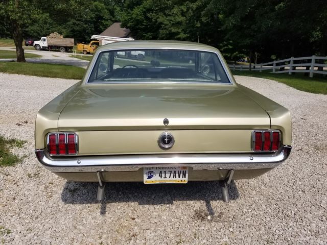 65 mustang coupe pony interior original drive train
