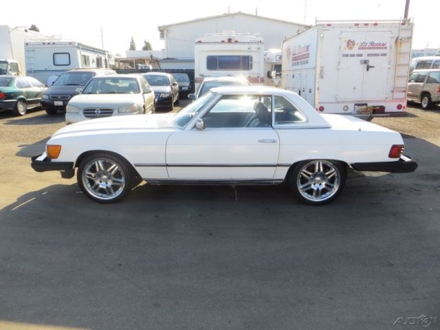 1982 mercedes-benz 380sl 2 dr convertible used 3.8l v8 16v automatic no reserve
