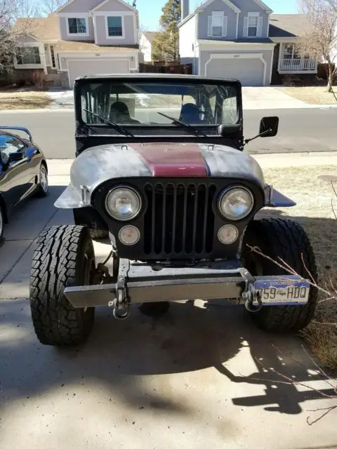 no reserve !! 1974 jeep cj5 304 v8 new soft top good running condition