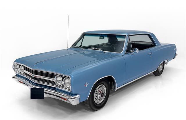 1965 chevrolet chevelle malibu ss refinished in the original mist blue