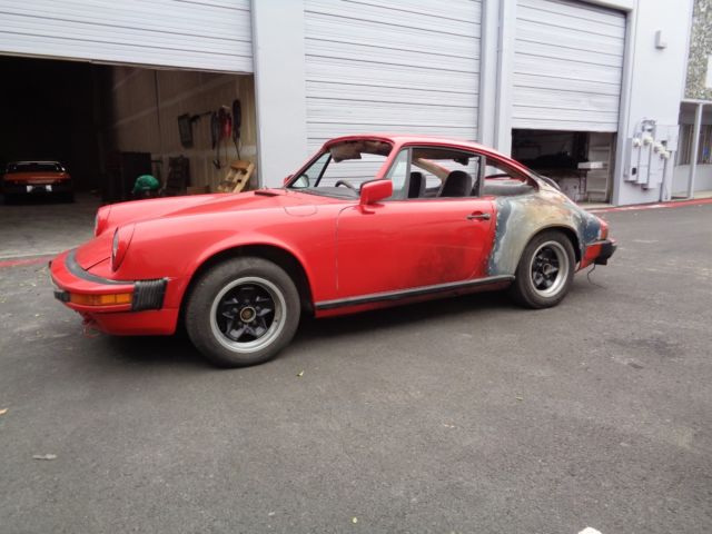 1978 porsche 911sc 3.0 cis 915 5spd petrol blue matching number project