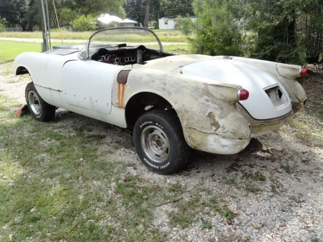 1954 corvette project needs restoration hot rod gasser pro touring ncrs 1953