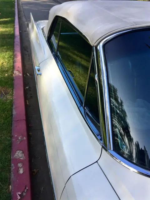 1963 cadillac deville 1 owner ca. og black plate