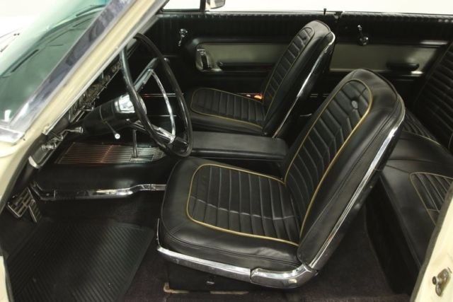1964 ford galaxie 500 xl 45086 miles wimbledon white fastback 352 v8 3 speed aut