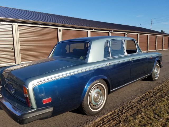 1978 rolls royce silver shadow ii 78k - great color combo