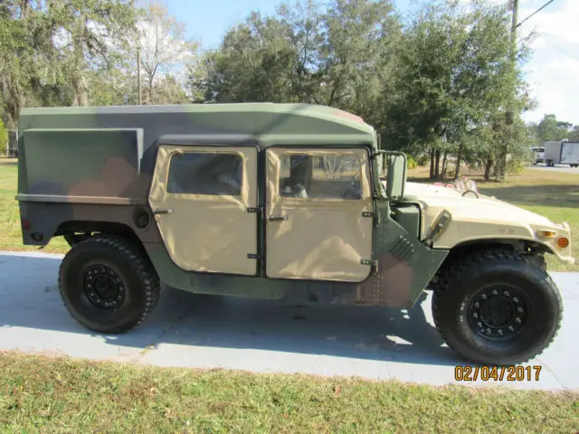 1986 hummer humvee h-1 m998 we export worldwide! clear hwy title! only 133 mles