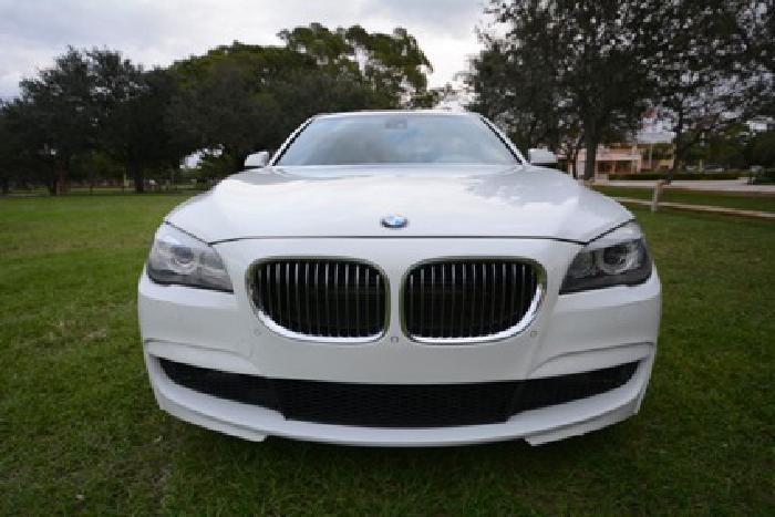 obo 2011 bmw 750i m sport white 51k mi in fort lauderdale, fl