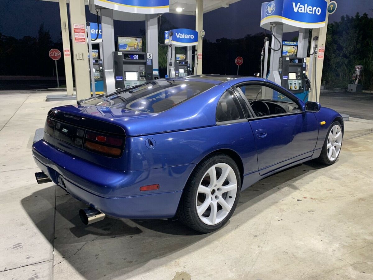 1992 nissan 300zx fairlady rhd twin turbo t-tops hatchback blue rwd manual 2dr