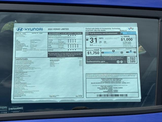 2024 hyundai venue limited