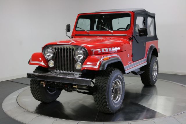 100% rust free cj7 - all original steel body panels - 4/s manual - factory a/c
