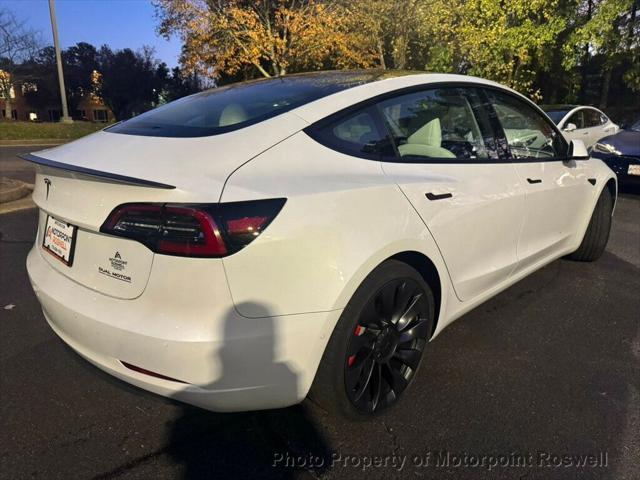 2022 tesla model 3 performance