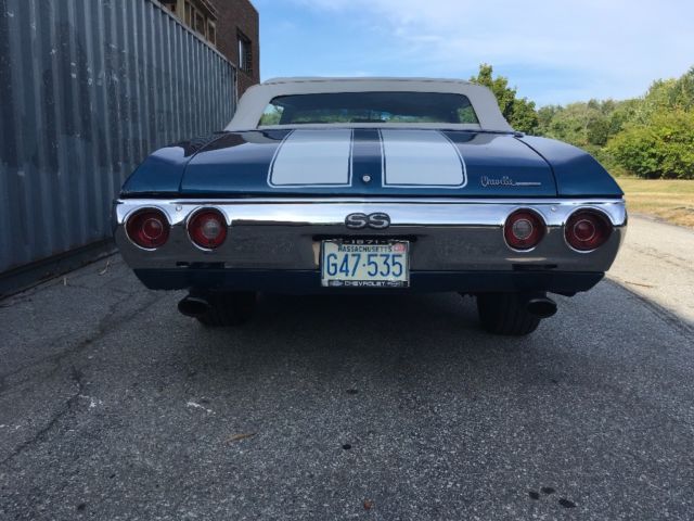 1971 chevelle 454 convertible ss clone