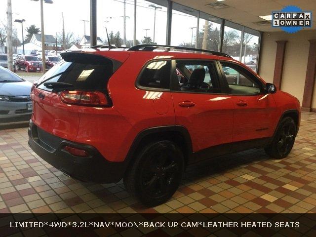 used 2018 jeep cherokee 4wd limited cuyahoga falls, oh 44221 for sale in cuyahoga falls, ohio
