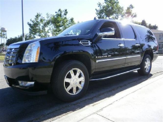2008 black cadillac escalade esv for sale #649 in los angeles, ca