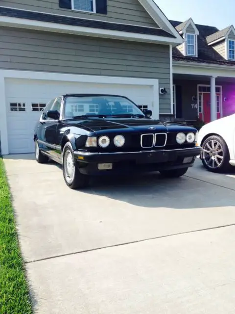 1988 bmw 735i rare 5 speed manual