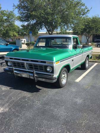 1976 ford f-100 short bed 2wd super clean no rust ever!