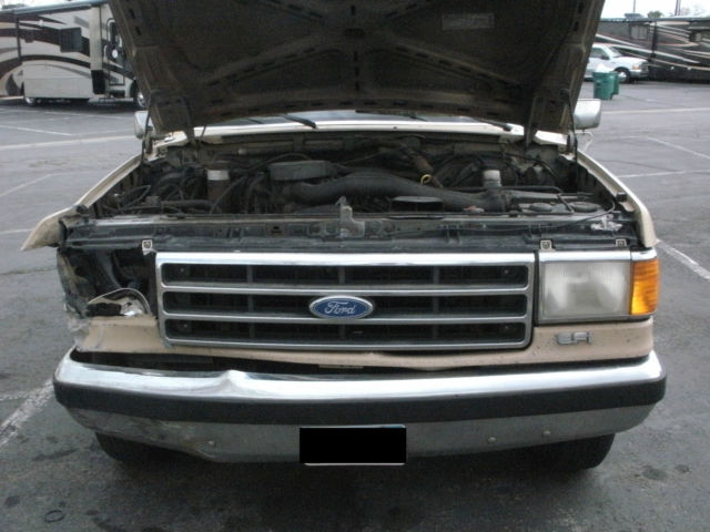 1990 ford f-150 xlt lariat standard cab pickup 2-door 5.0l v-8 - for parts only
