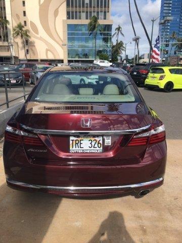 2017 honda accord ex-l ex-l 4dr sedan for sale in honolulu, hawaii