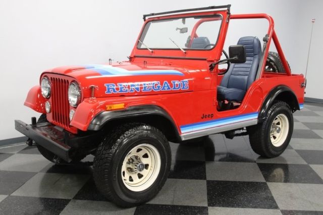 1981 jeep cj5 renegade jeep 2.5l inline 4 4 speed manual classic vintage collect