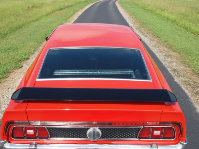 rare q code 351 mach 1. 4 speed with ac option, garbage kept