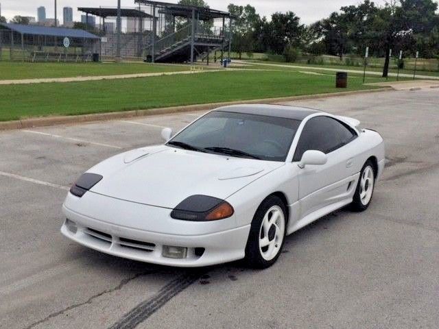 1992 twin turbo tt dodge stealth beautiful rare white with red 3000gt vr4 awd