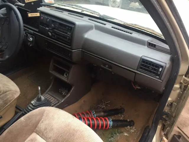 1986 vw jetta diesel, a rare survivor! needs work sold no reserve