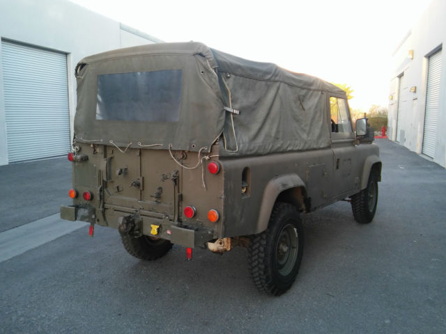 land rover defender 110 2.5d lwb 4 seater(1985) ex uk army! us title in nevada++