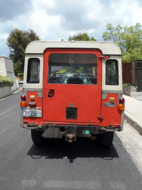 land rover series 2a - 1969