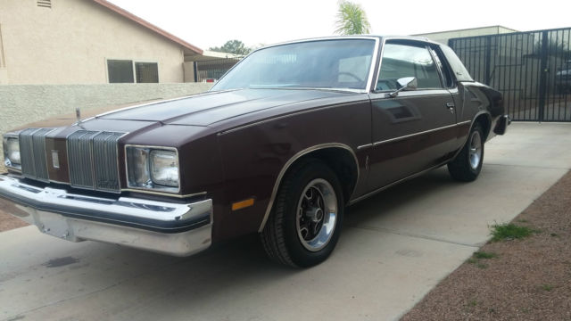 rustfree sharp looking cutlass supreme v8! no reserve!