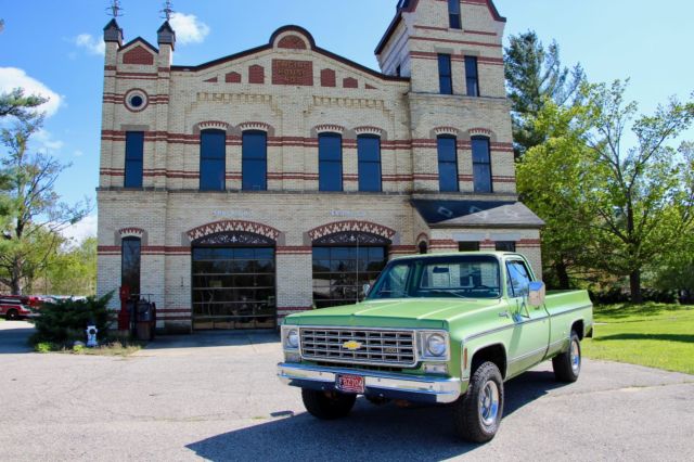 1976 chevy k10 scottsdale 4x4 square chevrolet