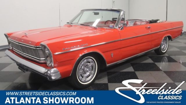 1965 ford galaxie 500 convertible convertible 352 v8 automatic classic vintage c