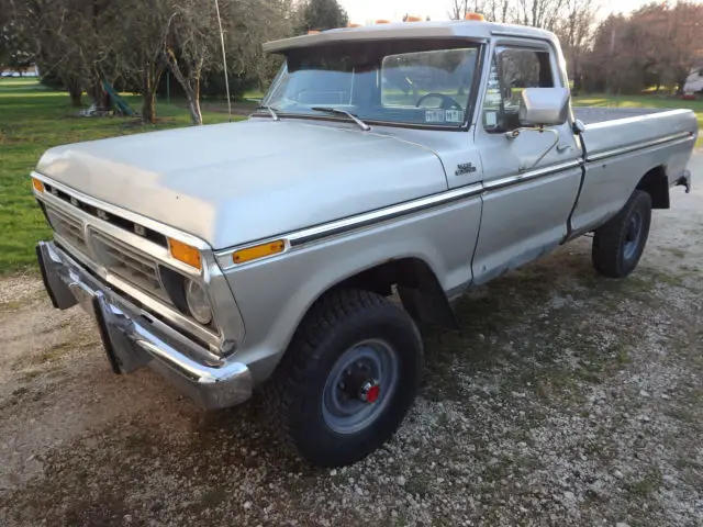 1977 ford f250 custom 4x4 single cab c6 460