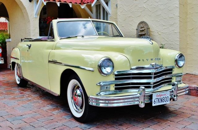 flathead straight 6 motor 3-speed column shift stunning classic convertible