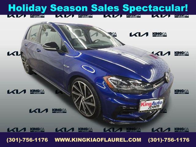 2018 volkswagen golf r 2.0t w/dcc & navigation