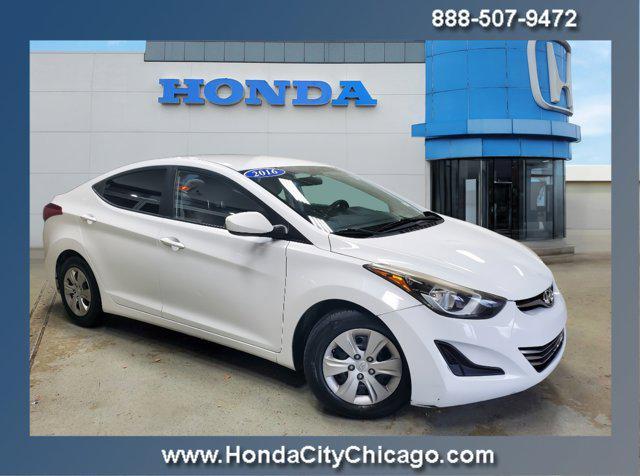2016 hyundai elantra se