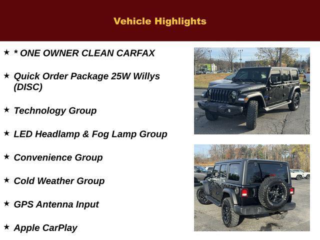 2021 jeep wrangler willys